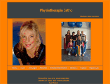 Tablet Screenshot of physiotherapie-jatho.de